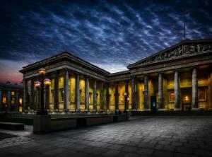 British Museum at night